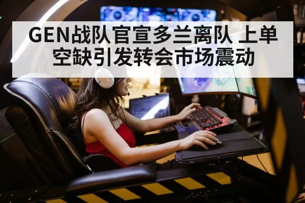 GEN战队官宣多兰离队 上单空缺引发转会市场震动
